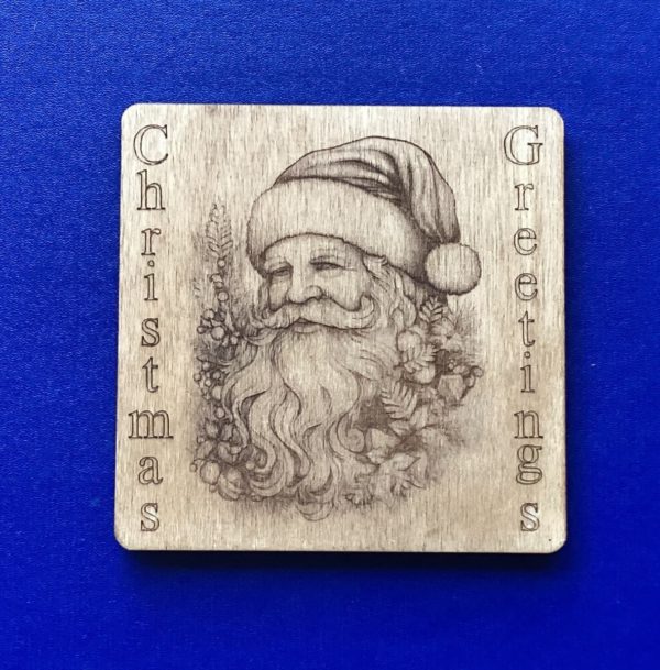 C2. Christmas Coaster Santa Claus